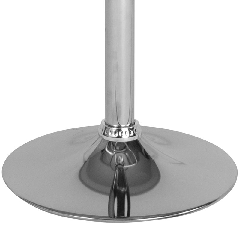 Adjustable Height Retro Barstool, Chrome