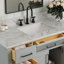 Meuble-lavabo simple en bois massif 48 po avec lavabo en marbre de Carrare 0,75 po Jameal-1033015834-1070654136-1029968798