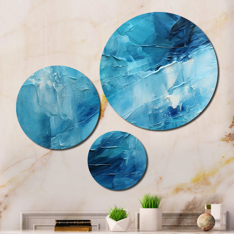Abstract Wall Decor on Metal