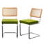 Chaise d'appoint rembourrée en velours Amyris-587093979-599059443