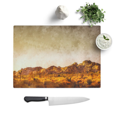 Joshua Trees Painting Chopping Board
