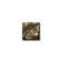 Aspen Leaf 1" x 1" Metal Decorative Tile Insert