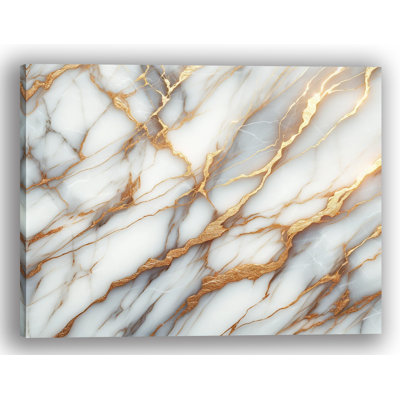 " Radiant Veins Marble Elegance "