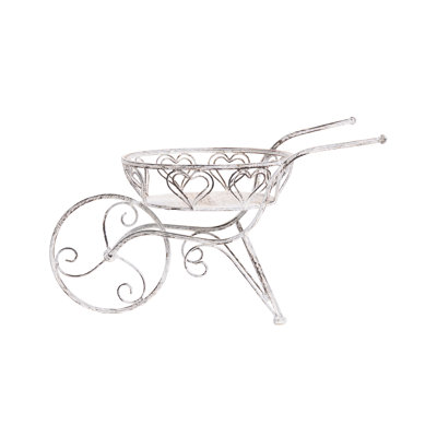 Plant Stand VETCH 58 cm Metal Off-White