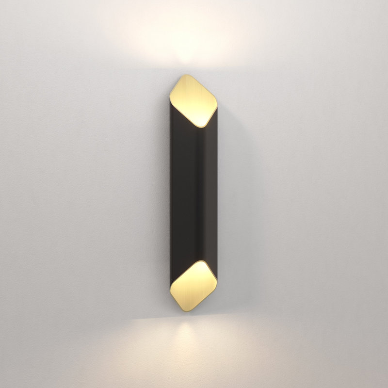 Ako 420 Phase, 23.62" H x 5.12" W x 3.46" D, Matte Black, 483 Lumens