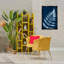 Toile flottante encadrée «Blue Fern Impression» par Jason Johnson-339058812-339058813