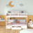 Ginamarie Twin over Twin Standard Bunk Bed with Shelves by Harriet Bee-249635168