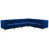 Velours bleu marine est en rupture de stock