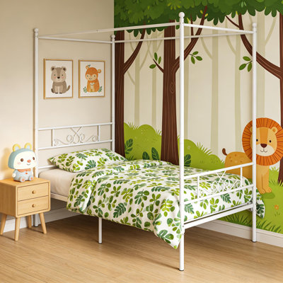 Alex-Jay Metal Canopy Bed