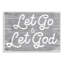 «Let Go Let God Inspirational Faith Base Quote» par Daphne Polselli-2065708370-2065708369