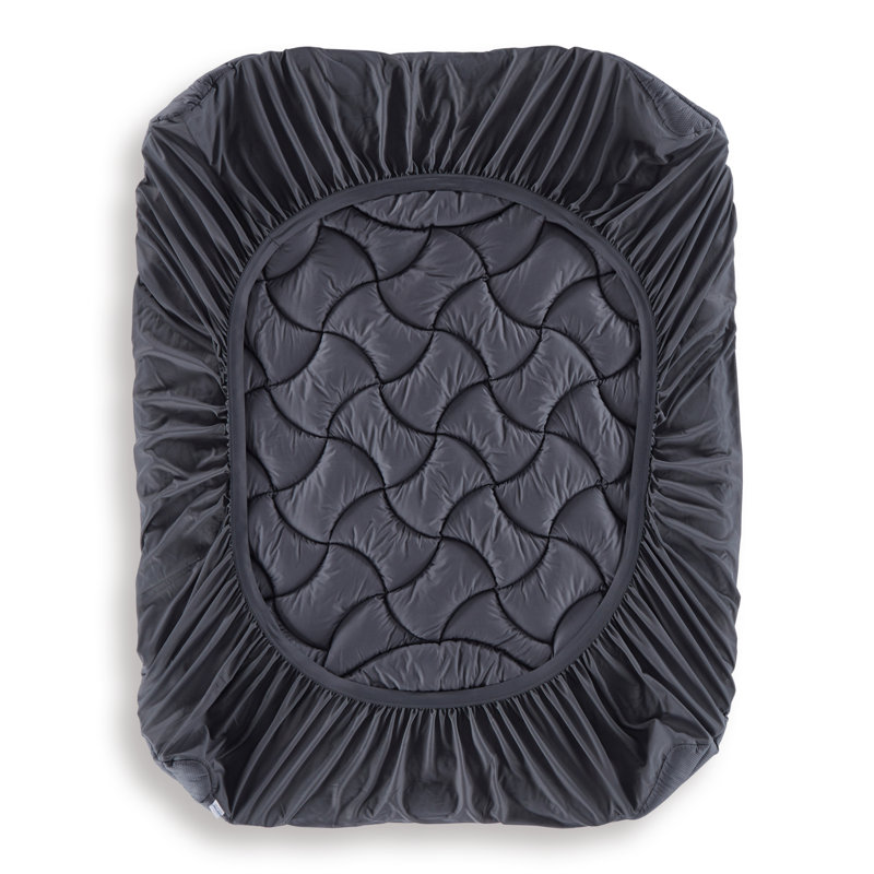 Protège-matelas Lam Down, Très grand, Gris