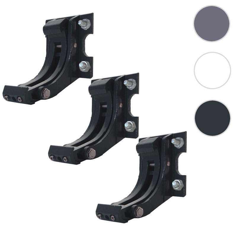 Klerken Metal Hardware for Awning, Black