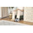 Flannel Small Footstool Ottoman For Footrest, Modern Rectangle Step Stool Extra Seating With Non-Skid Plastic Legs For Living Room, Couch, Entryway-240056541