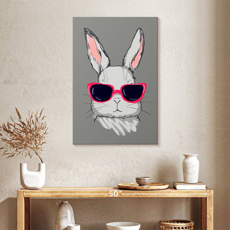 Brampt Cool Bunny, 24" H x 16" W
