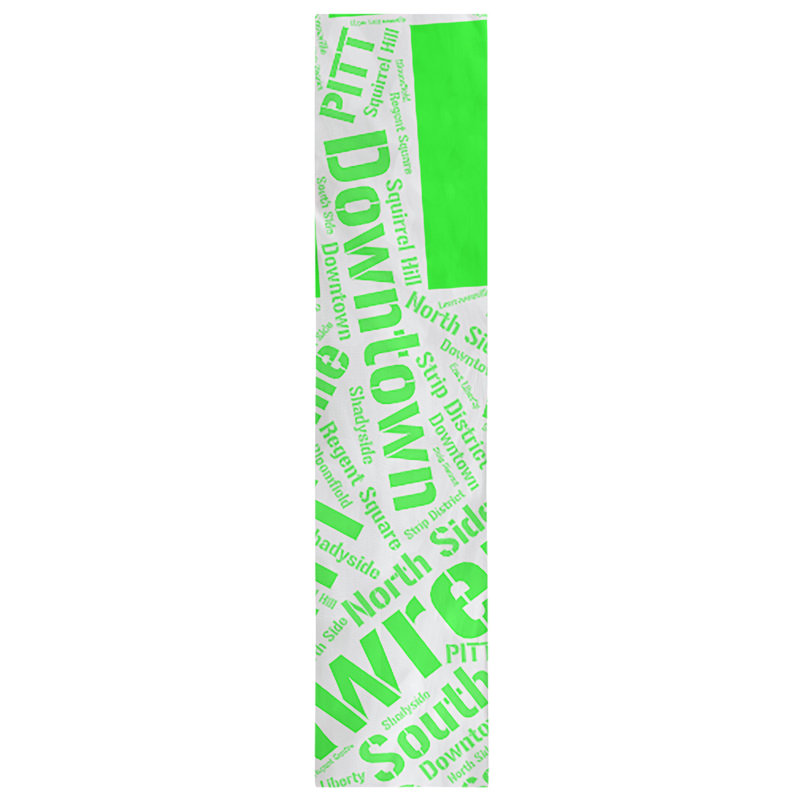 Chemin de table, 72 po x 16 po, Vert, Pittsburgh
