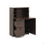 Armoire de bureau, avec tiroir de rangement et tablettes, bureau pliable, idéal pour la maison, le bureau, le rangement de cuisine, le dortoir, les petits espaces l 31,49 po x P 13,78 po x H 47,2 po