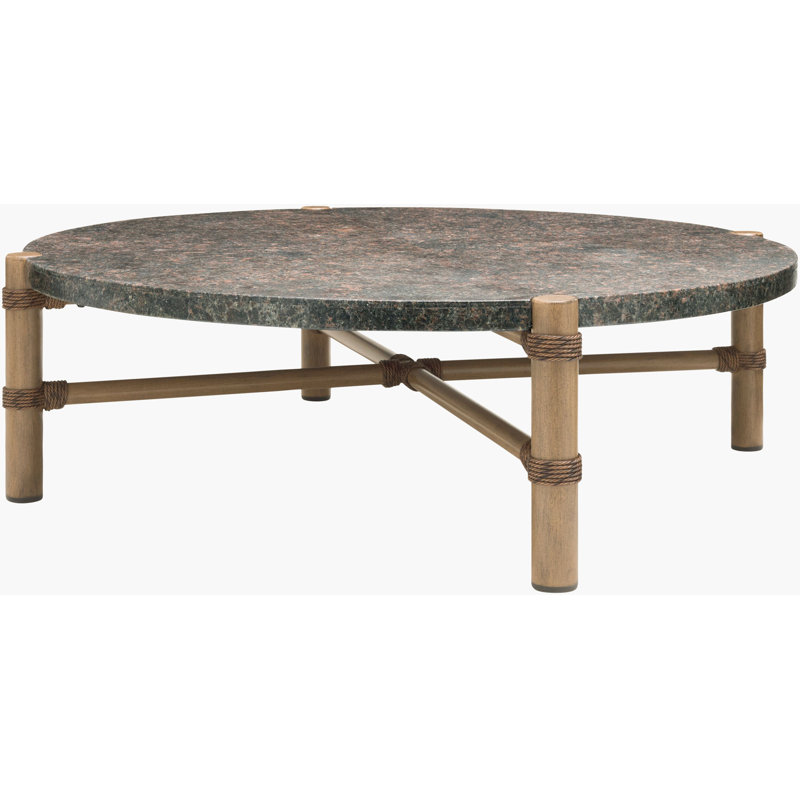 Porta Outdoor Table, 15" H x 50.4" W x 50.4" D