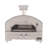 NAPOLI Outdoor Portable Propane Gas Pizza Oven in Stainless Steel-73359468
