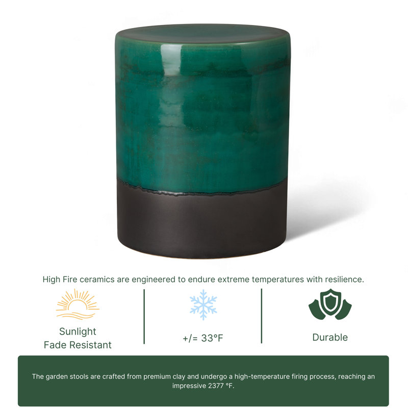 Stool/Table Garden Stool, Green