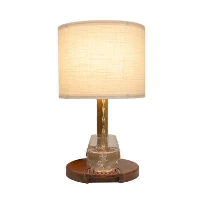 Lampe distributeur d'eau V3 Hydralamp pour chambre à coucher et bureau, pompe à eau, distributeur d'eau de chevet, lampe de table à DEL, compatible réfrigérateur, pour la maison, chevet, bureau (coucher de soleil)