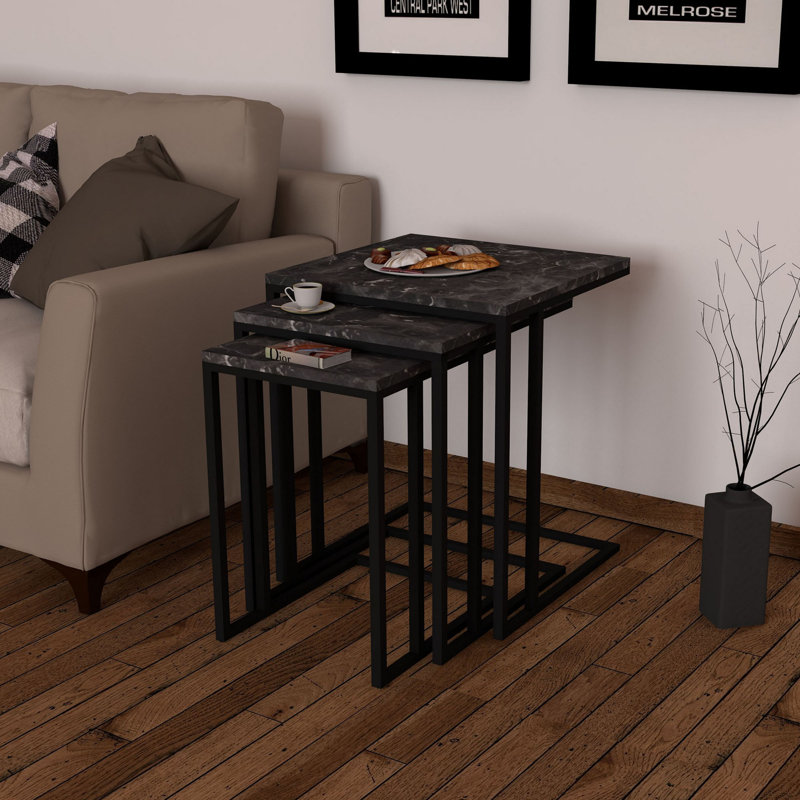 Tables de bout Willard, Noir