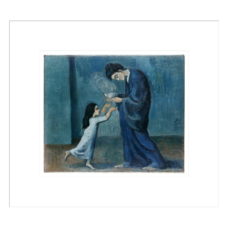 «By Pablo Picasso», estampe numérique encadrée, H 13,75 po x l 15,29 po