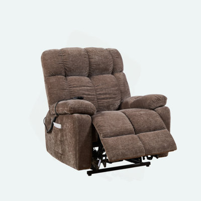 Ebern Designs Dual OKIN Motor Power Lift Recliner Chair For