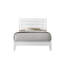 Lit très grand Eve, tête de lit à lattes, pieds chanfreinés, bois gris, moderne-93513282-93513281