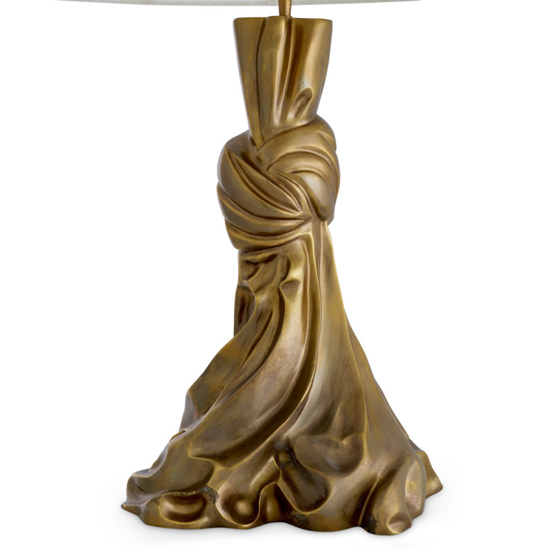 Banyan Table Lamp, Vintage Brass