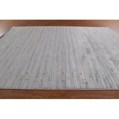 Tapis de salon fait à la main Gabbeh 9 x 12