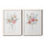 «Whimsical Wildflowers I», ensemble de 2 peintures sur toile encadrées-1927993436-1927993410