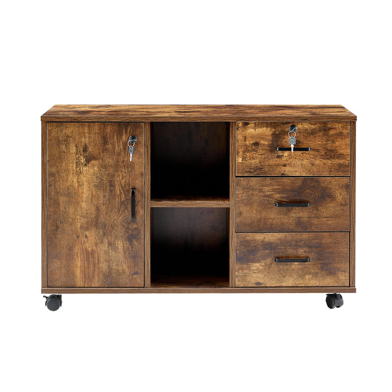 Storage Cabinet, Walnut
