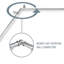 Tringle à rideaux simple réglable 0,75 po Caden-25515833-25515837