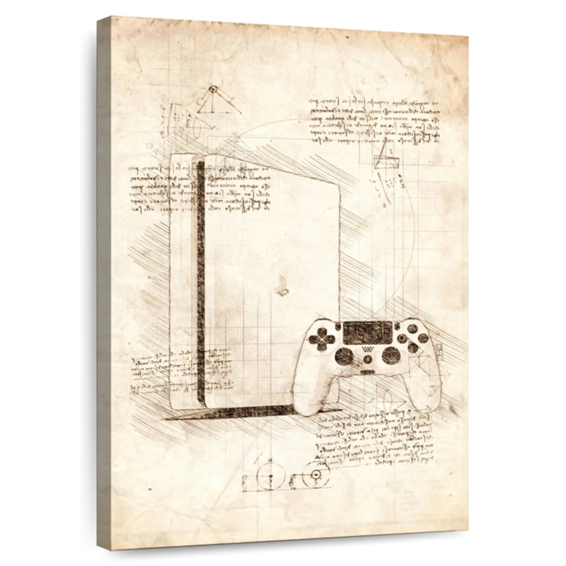 Keiraleigh PlayStation 4, 24" H x 16" W