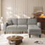 3 Seater Linen Sofa-1310563585