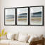 Saltwater Bay I - Impression personnalisée de qualité supérieure avec passe-partout - 3 pièces-488410550-488410551