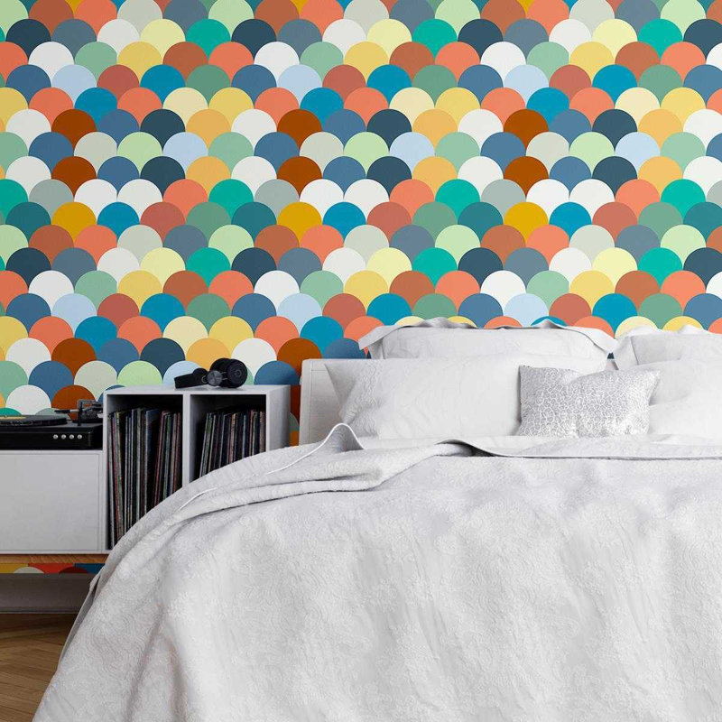 Rouleau de papier peint Ibarra, L 126 po x l 24 po