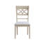 Ensemble de 2 chaises d'appoint Ferris
