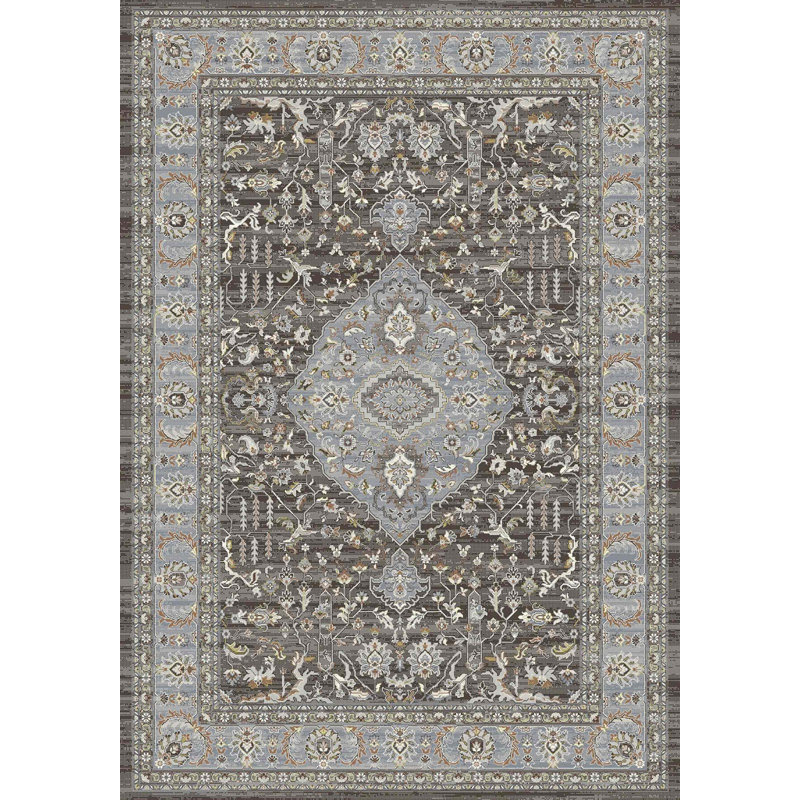 Meeks Rectangle Oriental Area Rug, Rectangle 200 x 290 cm