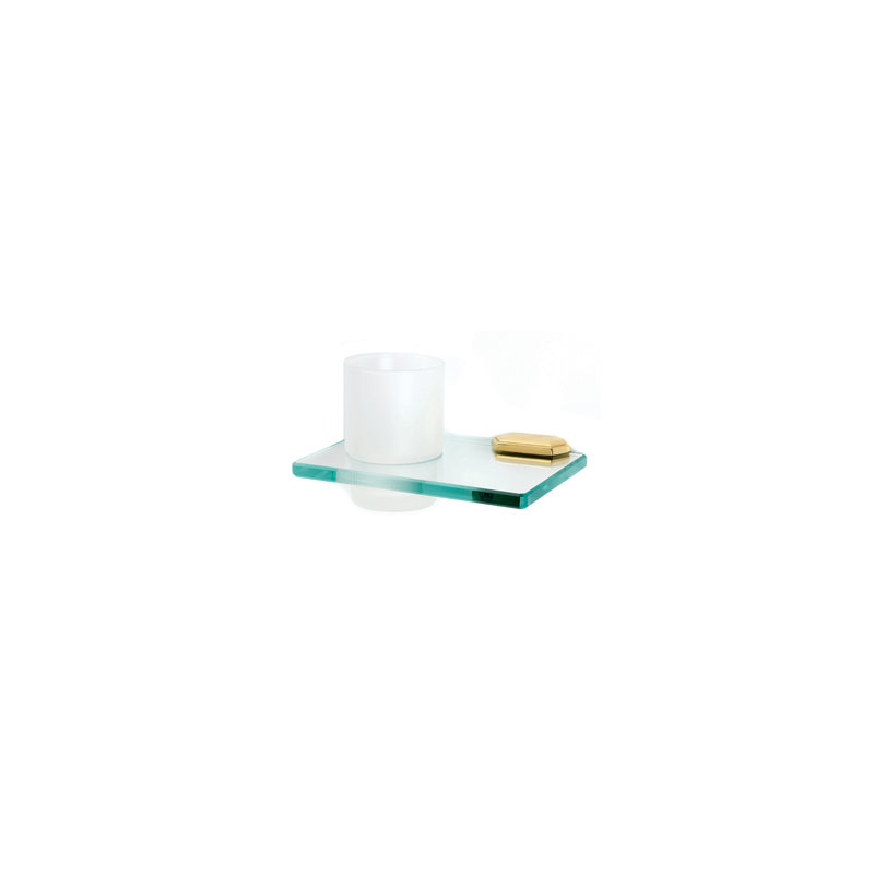 Nicole Bathroom Accessory, Polished Brass