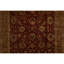High-Quality Hand-Knotted Wine And Green Area Rug