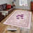 Luxurious 3D Printed Woven Carpet, 55.1 x 86.6 inches | 100% Polyester, Antibacterial, Machine Washable | Non-Slip PVC Felt Dot Underside, 0.3 in Pile Height | Perfect for Living Room, Bedroom & Home Decor-510987995