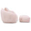 Fauteuil à billes surdimensionné avec repose-pieds-1533114686