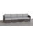 Demarest Fully Assembled 122'' Wide Outdoor Wicker Patio Sofa-954603937