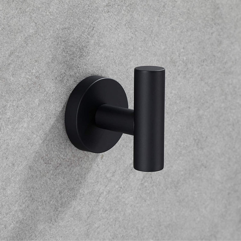 6 - Piece Bathroom Hardware Set, Matte Black