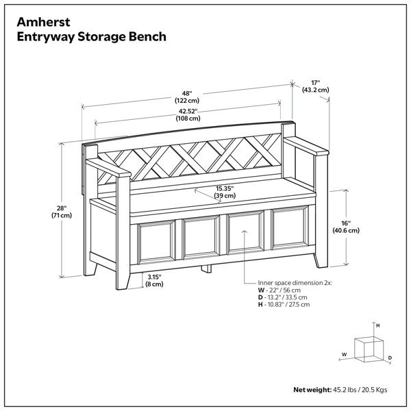 Dimensions du produit