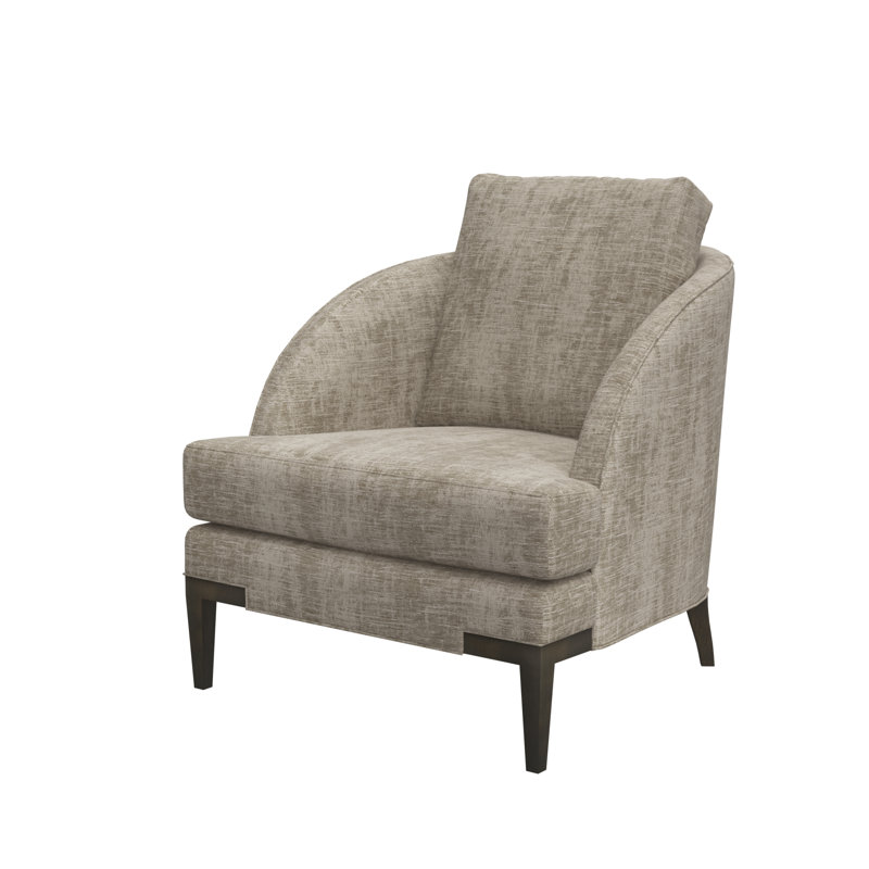 Fauteuil d'appoint Lido, Churchill Driftwood (tissu performance) 6137-92, Expresso