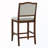 Upholstered Bar Stools With Back(Set Of 2)-2007634538