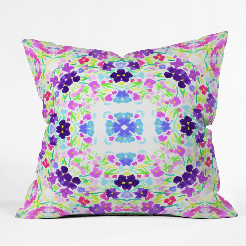 Lisa Argyropoulos Springtime Bliss Throw Pillow, 16" x 16"