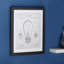 «Sandor Blueprint», reproduction de cadre photo sur papier-21144721